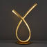 LED-TISCHLEUCHTE - Goldfarben, Design, Metall (18/50cm) - AMBIENTE