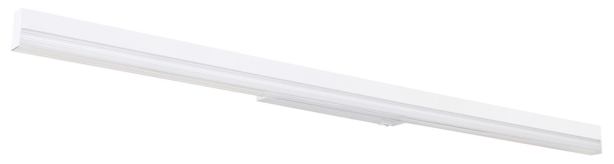 LED-WANDLEUCHTE - Weiss/Opal, Basics, Kunststoff/Metall (80/6,5/4cm) - Globo
