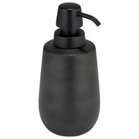 SEIFENSPENDER NERNO  - Schwarz, Basics, Keramik/Kunststoff (8/18,5/8cm) - Wenko