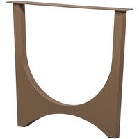 TISCHGESTELL in Metall   - Braun, MODERN, Metall (79/72/10cm) - Livetastic