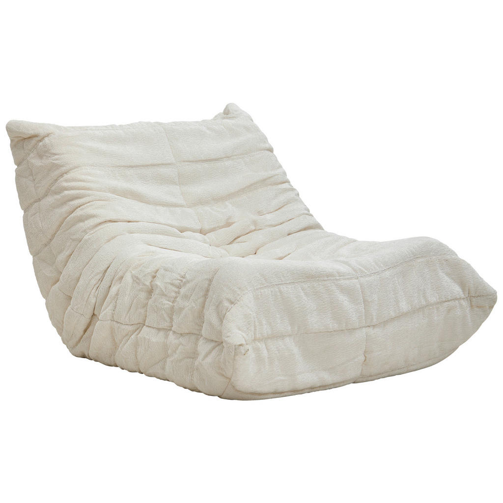 Livetastic KŘESLO, textil, bílá