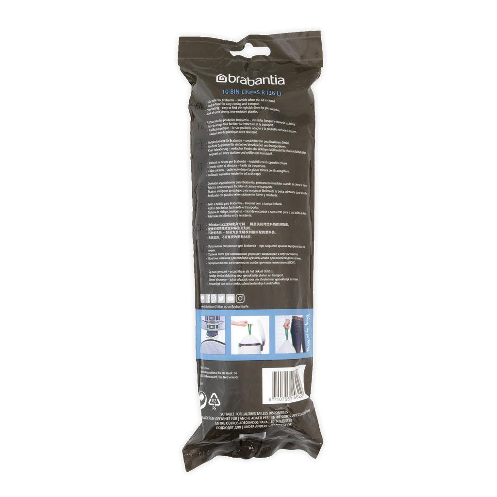 PYTEL NA ODPADKY  36 l - Design, plast (69,4/62/0,1cm) - Brabantia