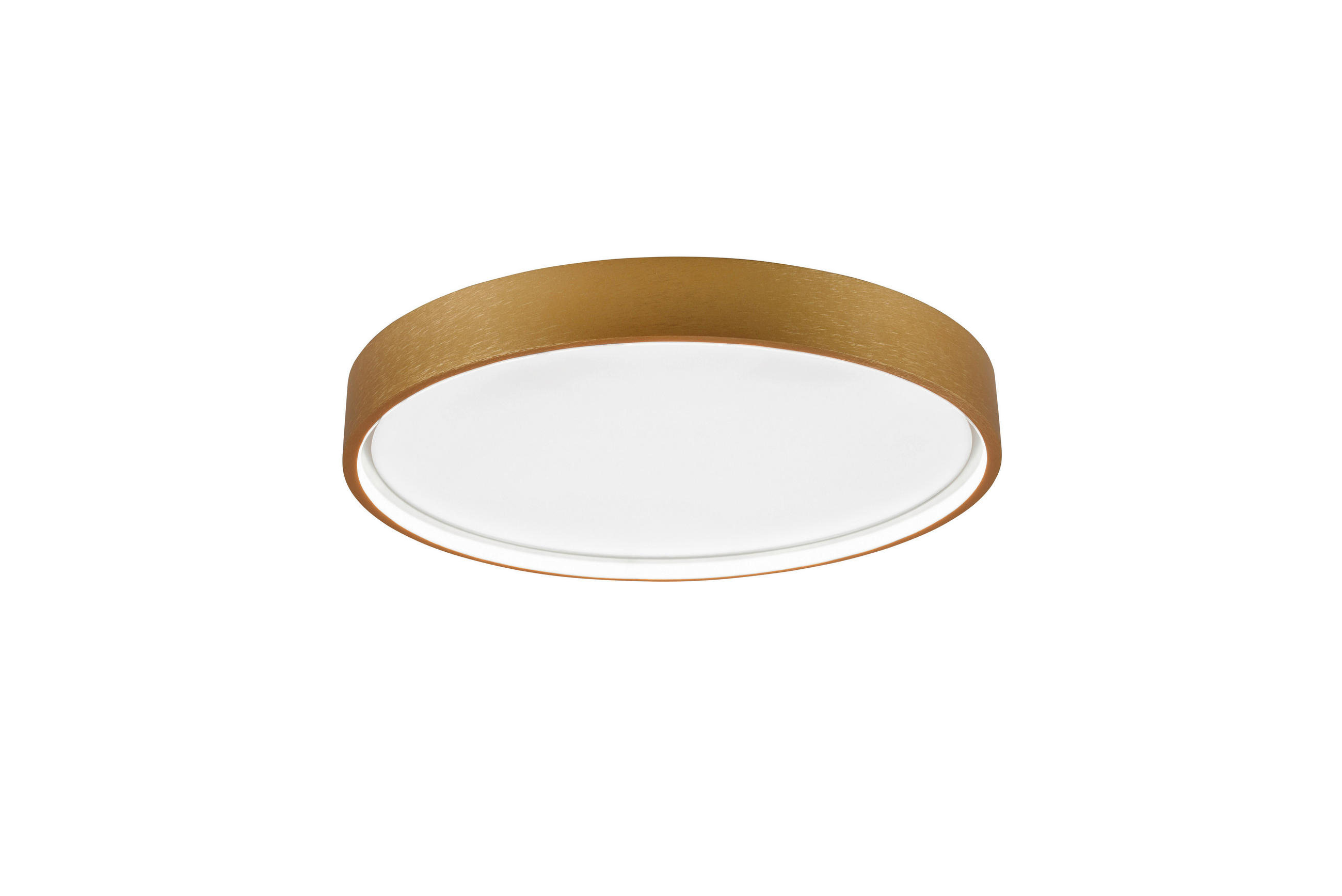 LED-DECKENLEUCHTE  45/5,5 cm    - Messingfarben, Konventionell, Metall (45/5,5cm) - Trio Leuchten
