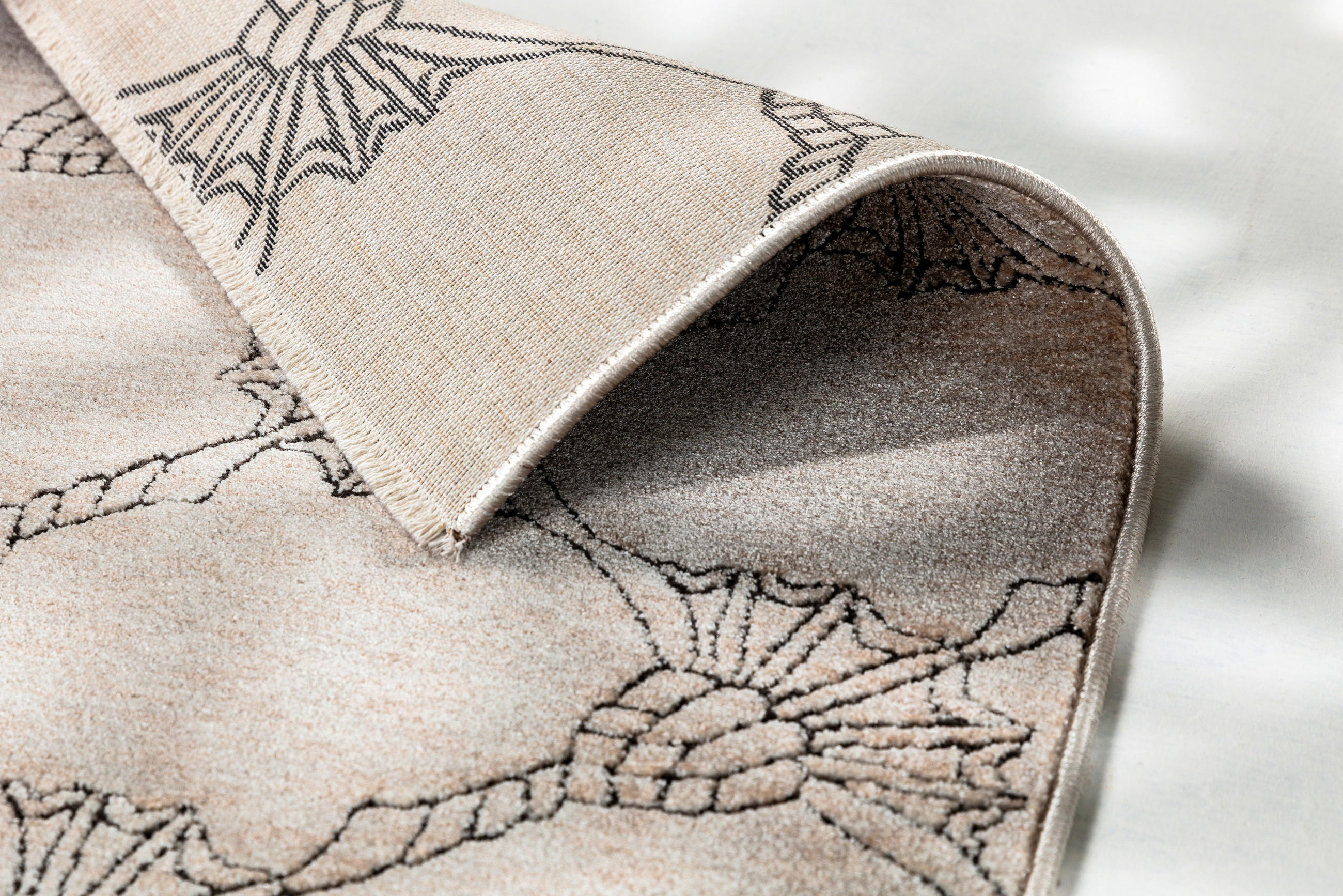 WEBTEPPICH 170/240 cm JOOP! 170x240cm Natur  - Naturfarben, Basics, Kunststoff/Textil (170/240cm) - Joop!