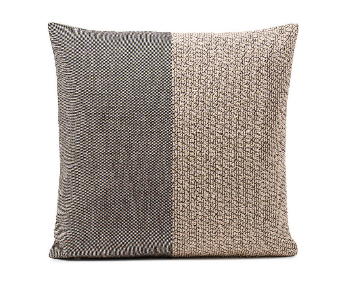 DEKORAČNÝ VANKÚŠ 40/40 cm - bahenná hnedá, Design, textil (40/40cm) - Novel
