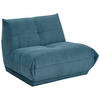 SOFAELEMENT in Cord Petrol  - Petrol, Trend, Textil (105/80/112cm) - Livetastic