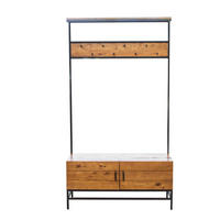 GARDEROBE  in 110/200/40 cm  - Pinienfarben, Trend, Holz/Metall (110/200/40cm) - Ambia Home