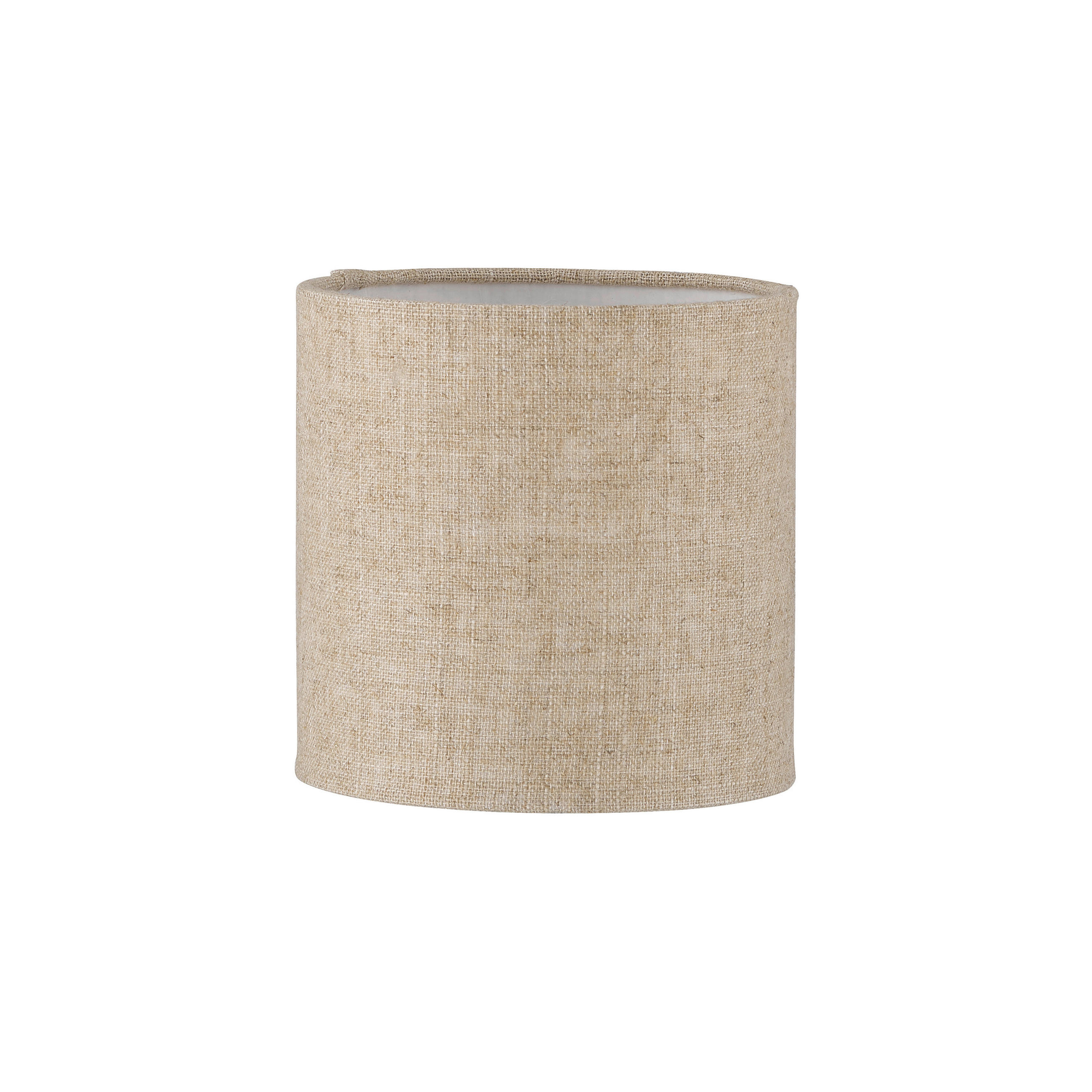 LAMPSKÄRM Modular M 18/18 cm   - vit/sandfärgad, Basics, textil (18/18cm) - Fischer & Honsel