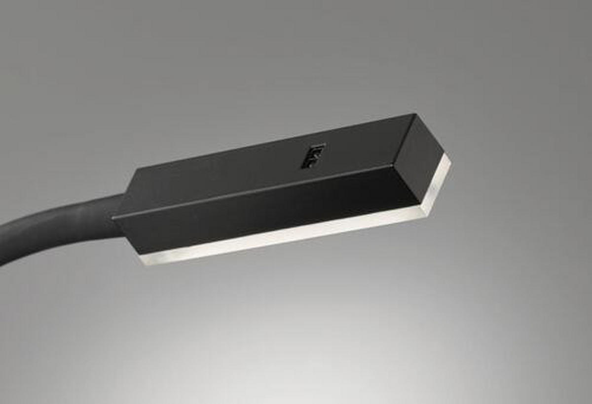 NÁSTĚNNÉ LED SVÍTIDLO, 35/4/57 cm - černá, Basics, kov (35/4/57cm)