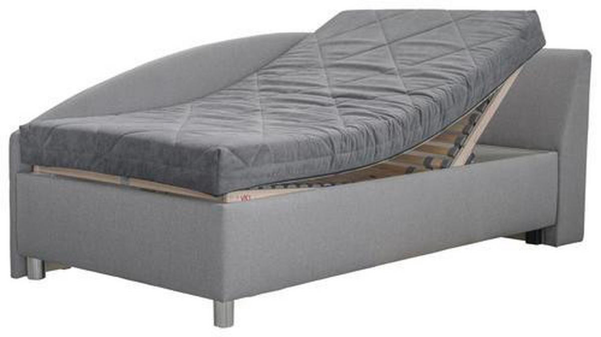 VÁLENDA, textil, 110/200 cm - šedá/barvy chromu, Design, textil/plast (110/200cm) - Blanar