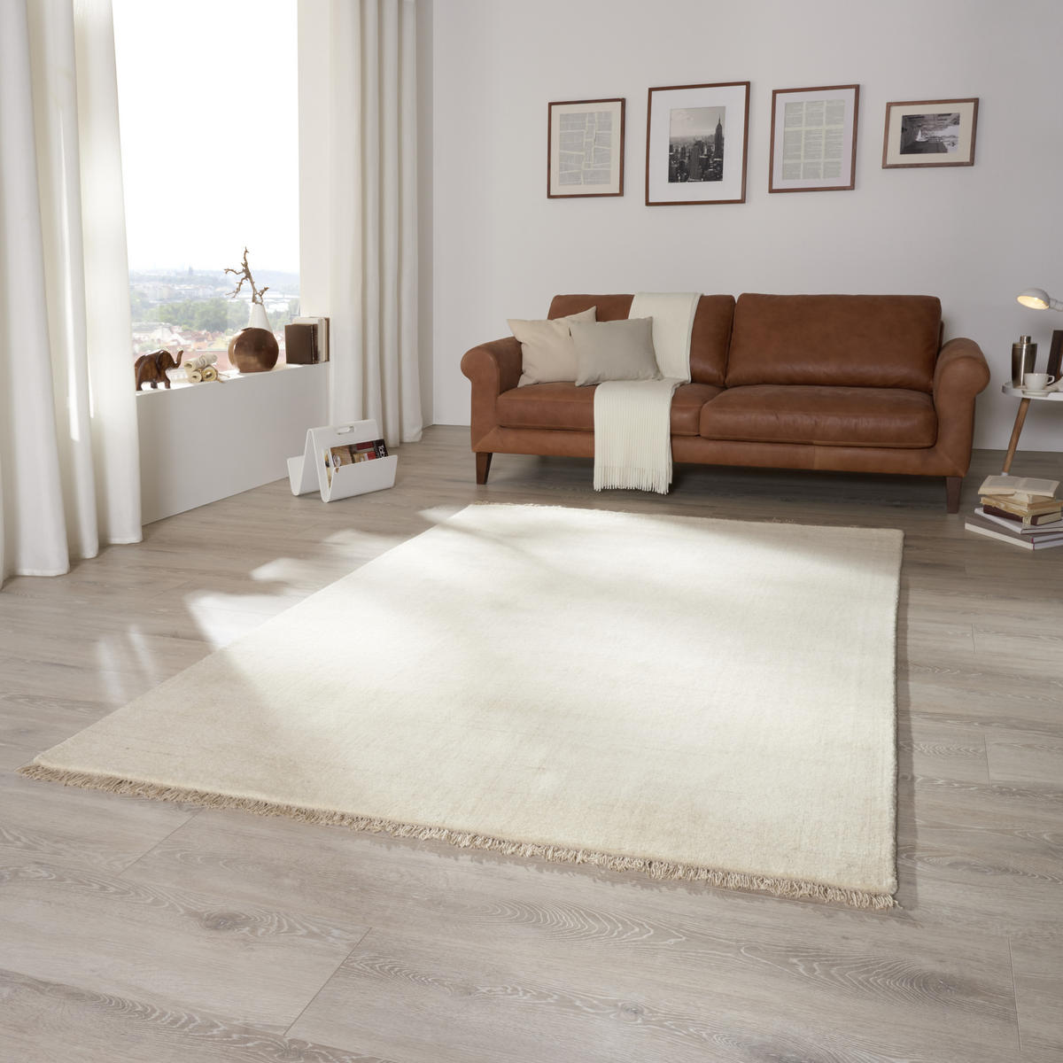 ORIENTTEPPICH 80/200 cm Gabbeh Premium Natur  - Naturfarben, Design, Textil (80/200cm) - Cazaris