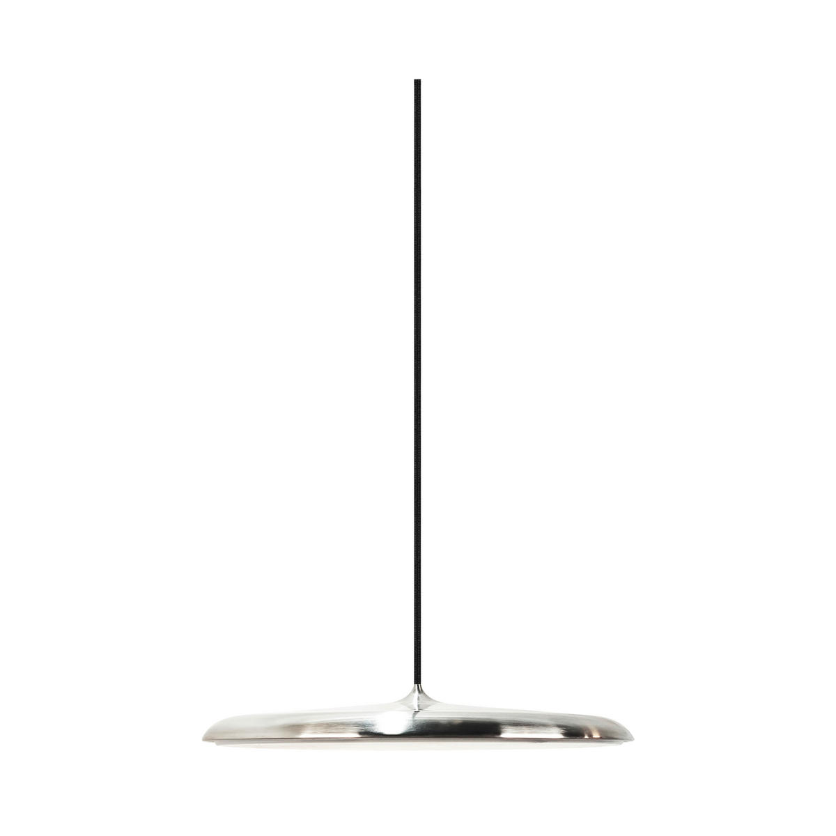 LED-HÄNGELEUCHTE 40/6 cm   - Edelstahlfarben, Design, Metall (40/6cm) - Nordlux