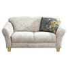 2-SITZER-SOFA Flachgewebe Creme  - Creme/Naturfarben, KONVENTIONELL, Holz/Textil (163/84/89cm) - Sit & More