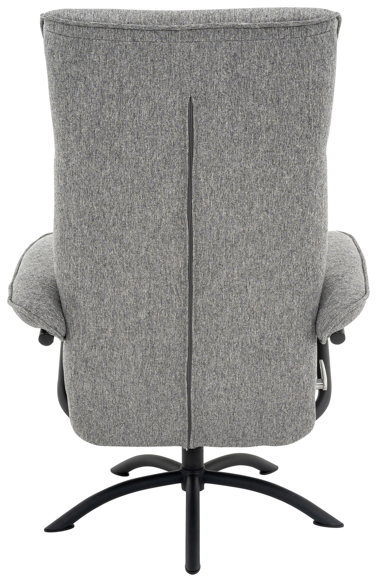 SET SCAUNE DE RELAXARE in textil gri  - negru/gri, Modern, metal/textil (77,5/107/85cm) - MID.YOU