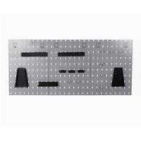 LOCHWAND  - Grau, Basics, Metall (119,5/59,5/2,5cm)