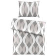 BETTWÄSCHE TIRANA Mikrofaser 140/200 cm  - Grau, KONVENTIONELL, Textil (140/200cm) - Boxxx