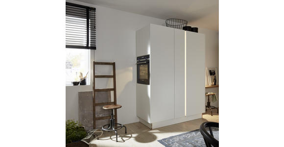 EINBAUKÜCHE   - Weiß, Design, Holzwerkstoff - Dieter Knoll