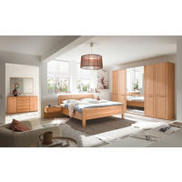 DREHTÜRENSCHRANK 300/216/58 cm 6-türig Erlefarben  - Erlefarben, KONVENTIONELL, Glas/Holz (300/216/58cm) - Venda