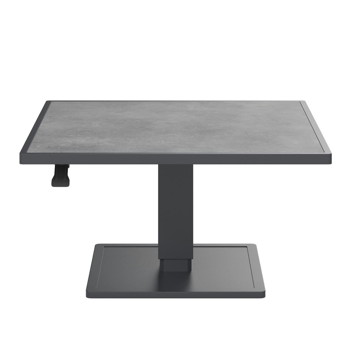 LOUNGETISCH  - Dunkelgrau, MODERN, Glas/Metall (90/67/90cm) - Ambia Garden