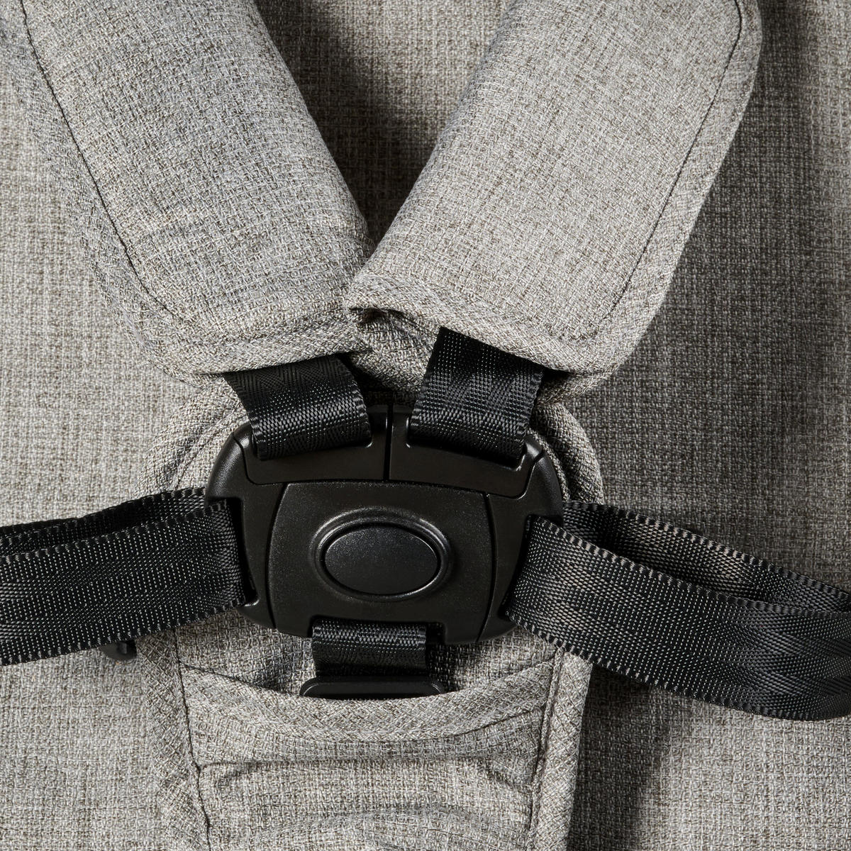 BUGGY  - Schwarz/Grau, Trend, Kunststoff/Textil (55/56/107cm) - Jimmylee