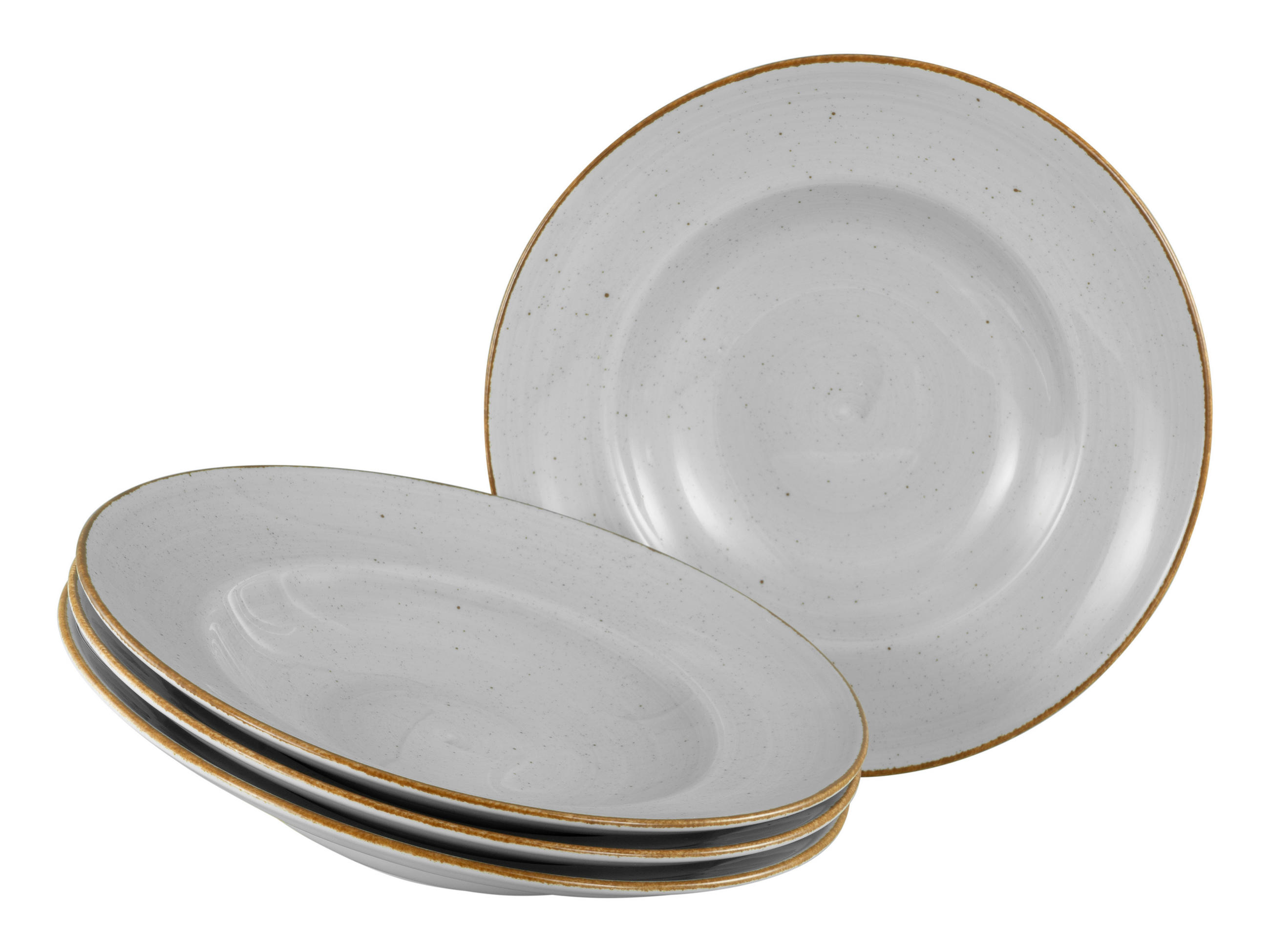 PASTATELLER Vintage Nature  27 cm   - Hellgrau/Weiß, Basics, Keramik (27cm) - Creatable