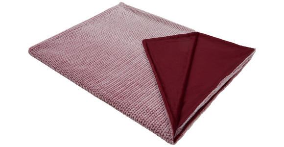 DECKE MAGIC LIFE  - Bordeaux, Basics (150cm) - Novel