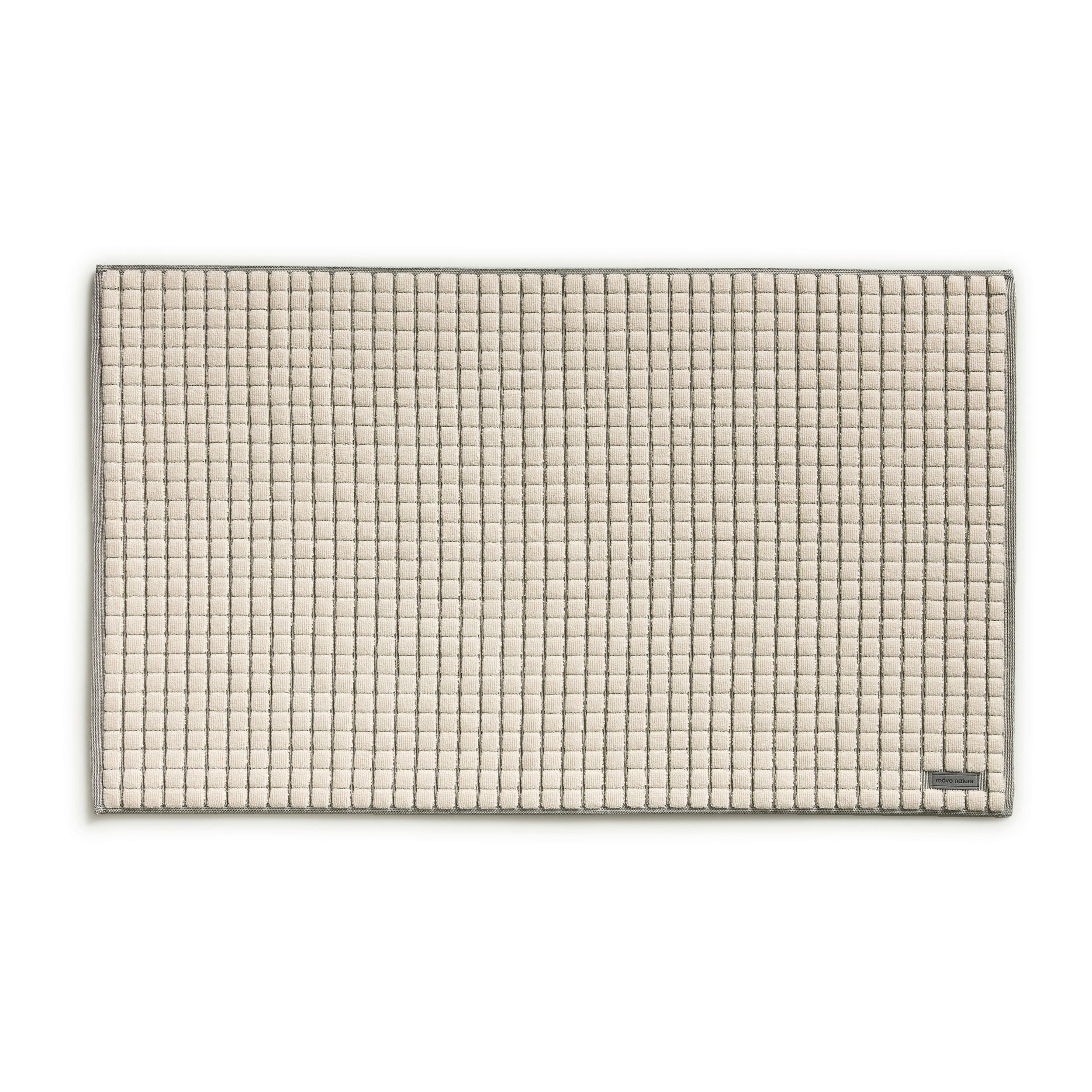 BADTEPPICH EDEN Naturfarben 60/100 cm  - Naturfarben, Basics, Textil (60/100cm) - Moeve