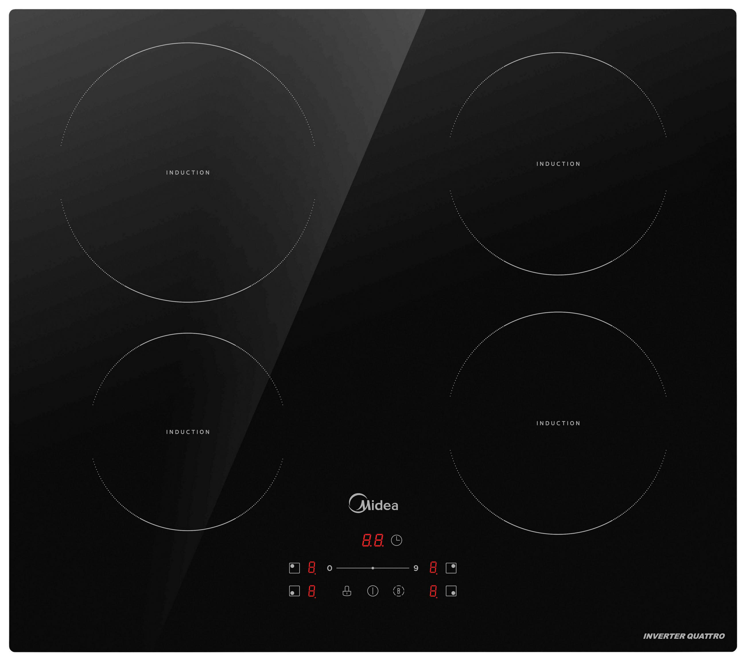 INDUKTIONSKOCHFELD MC-IF7454AJ1-A  - Schwarz, Basics (52/62/59cm) - Midea