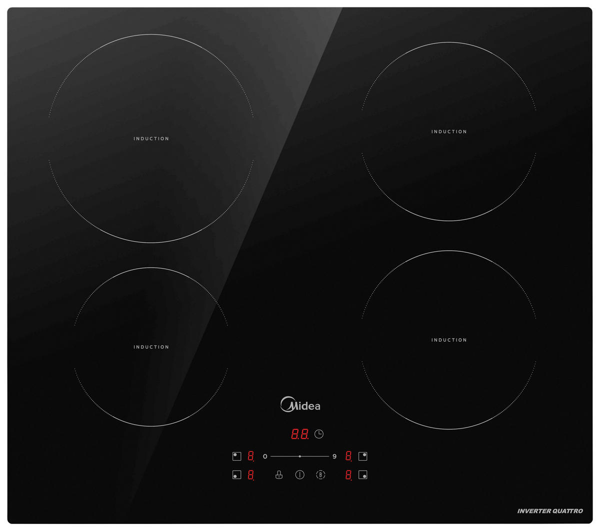 INDUKTIONSKOCHFELD MC-IF7454AJ1-A  - Schwarz, Basics (52/62/59cm) - Midea