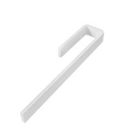 HANDTUCHHALTER  - Weiß, Basics, Metall (6,5cm) - Sadena