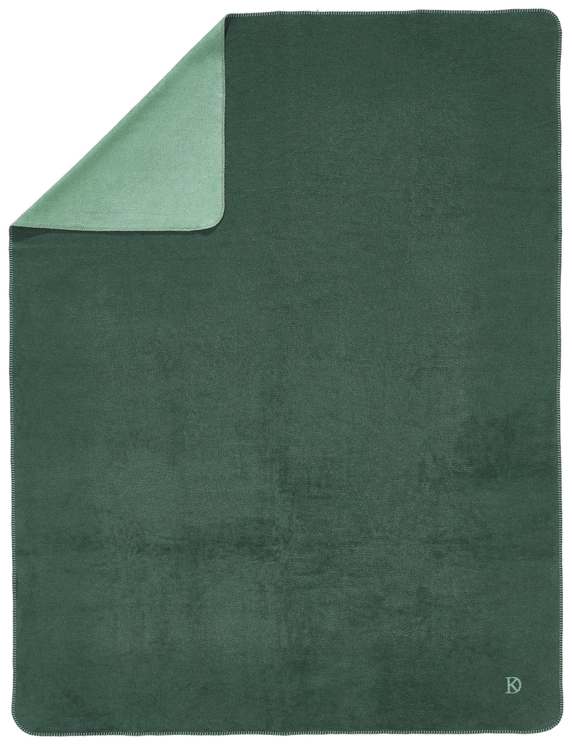 WOHNDECKE FRAME 150/200 cm  - Grün, Design, Textil (150/200cm) - Dieter Knoll