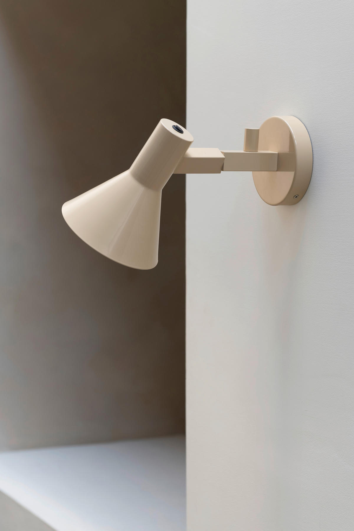 WANDLEUCHTE - Beige, Design, Metall (31/15/20cm) - It's about Romi