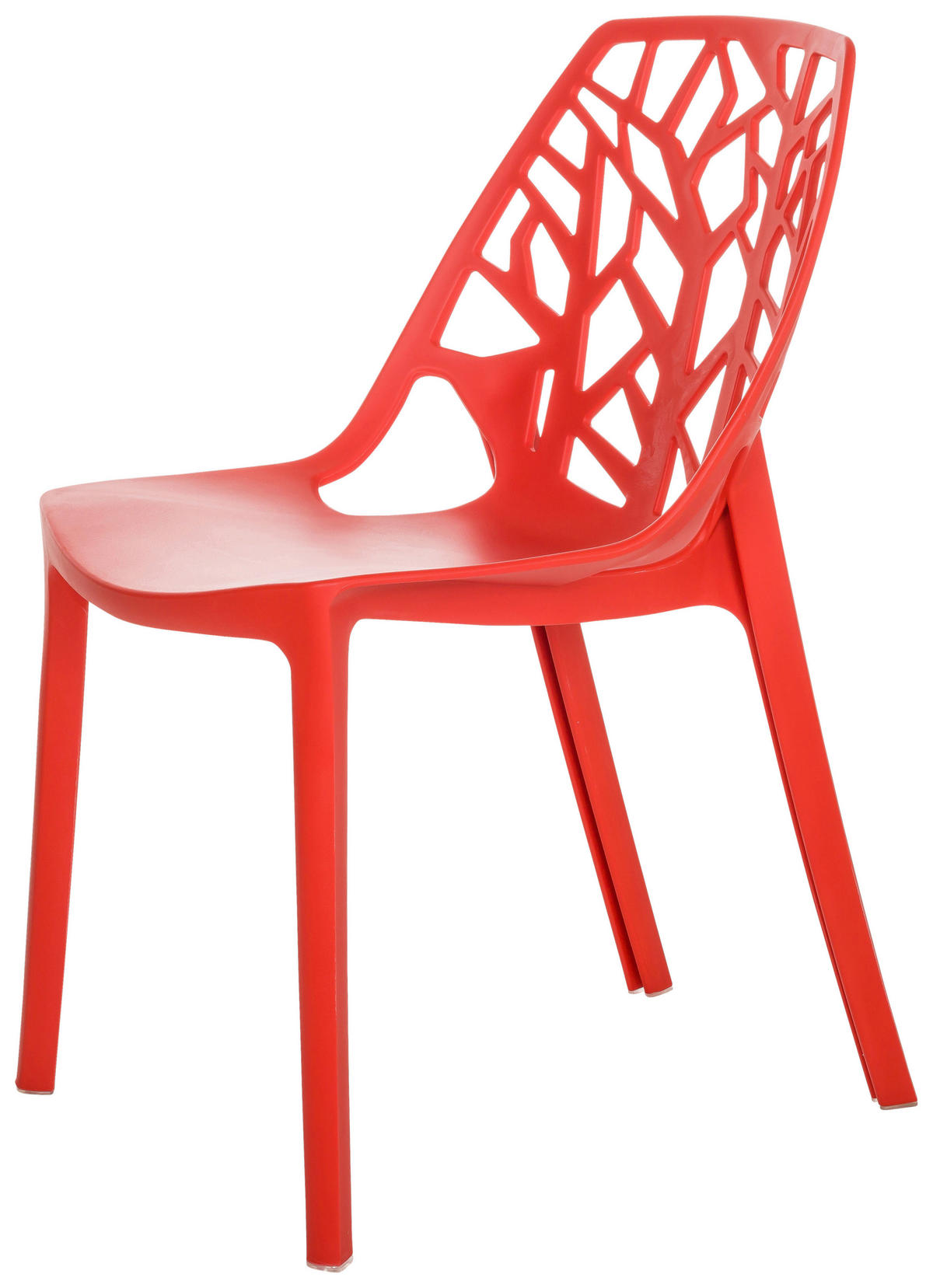 STOL  - röd, Basics, plast (47/80/56cm) - MID.YOU