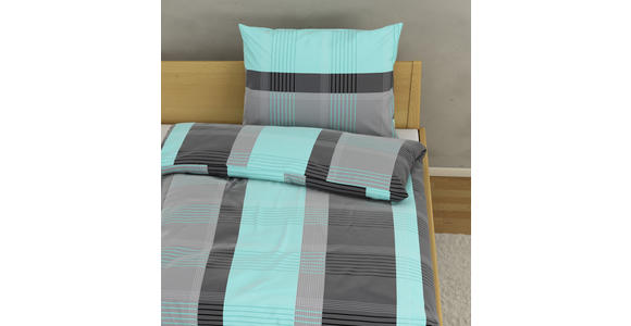 Bettwäsche Beatrix - Blau, MODERN, Textil - Luca Bessoni