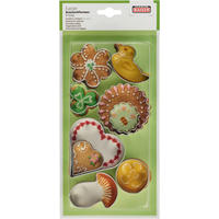KEKSAUSSTECHFORM - Silberfarben, Basics, Metall (28/2.8/12.8cm)