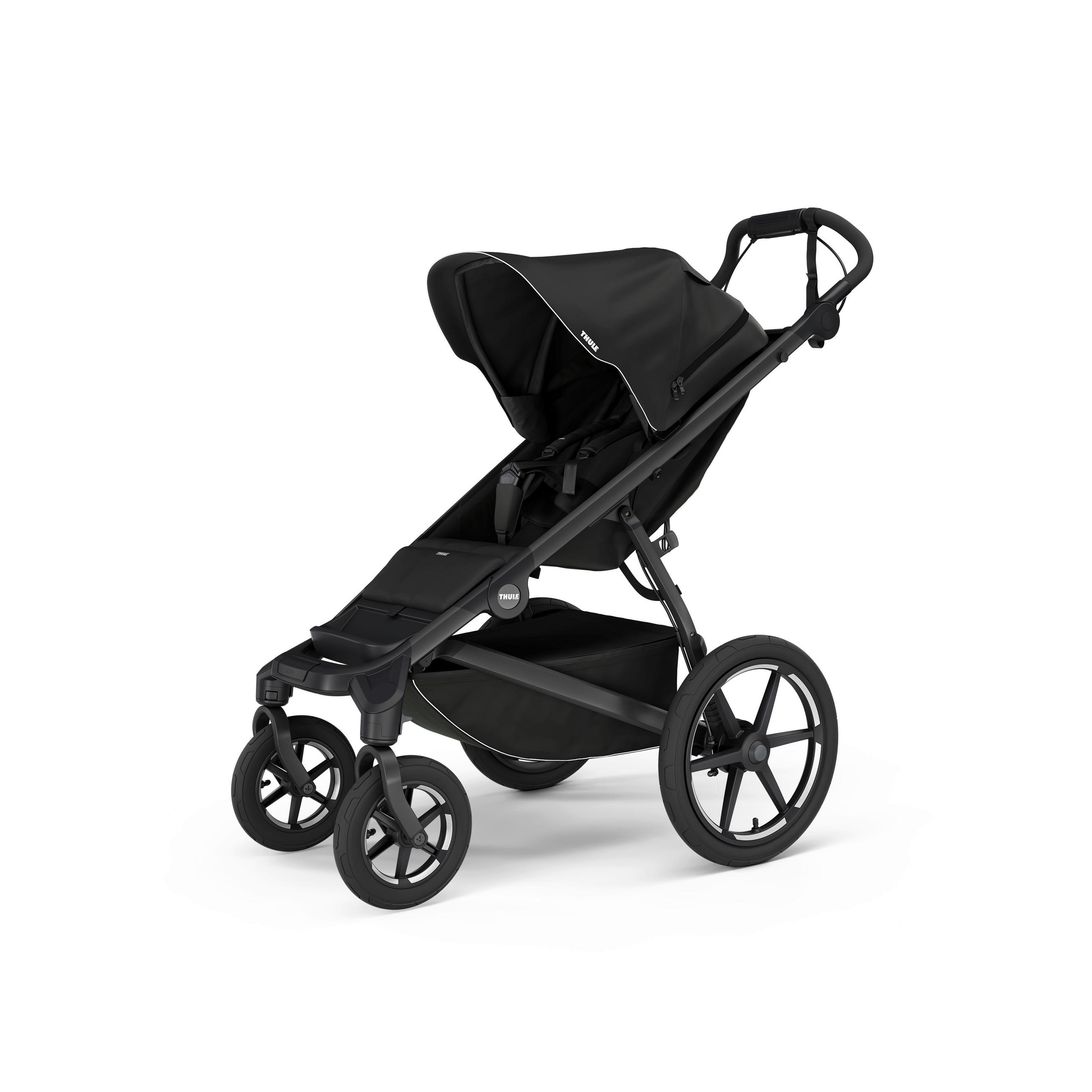 JOGGER Urban Glide 4-Wheel  - Schwarz, Basics, Textil/Metall (91/35/62cm) - Thule
