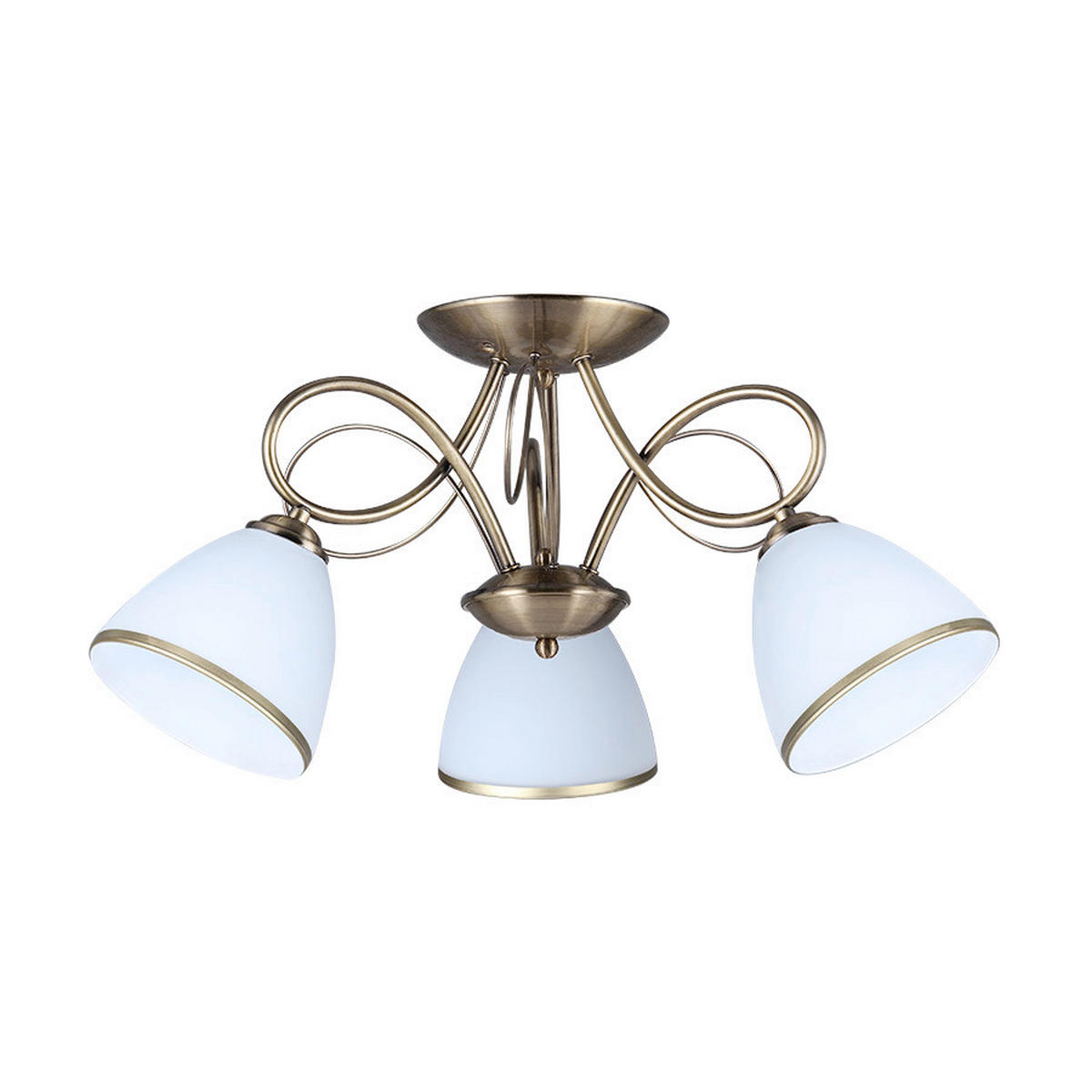 MENNYEZETI LÁMPA - sárgarézszínű, Basics, fém (59/59/28cm)