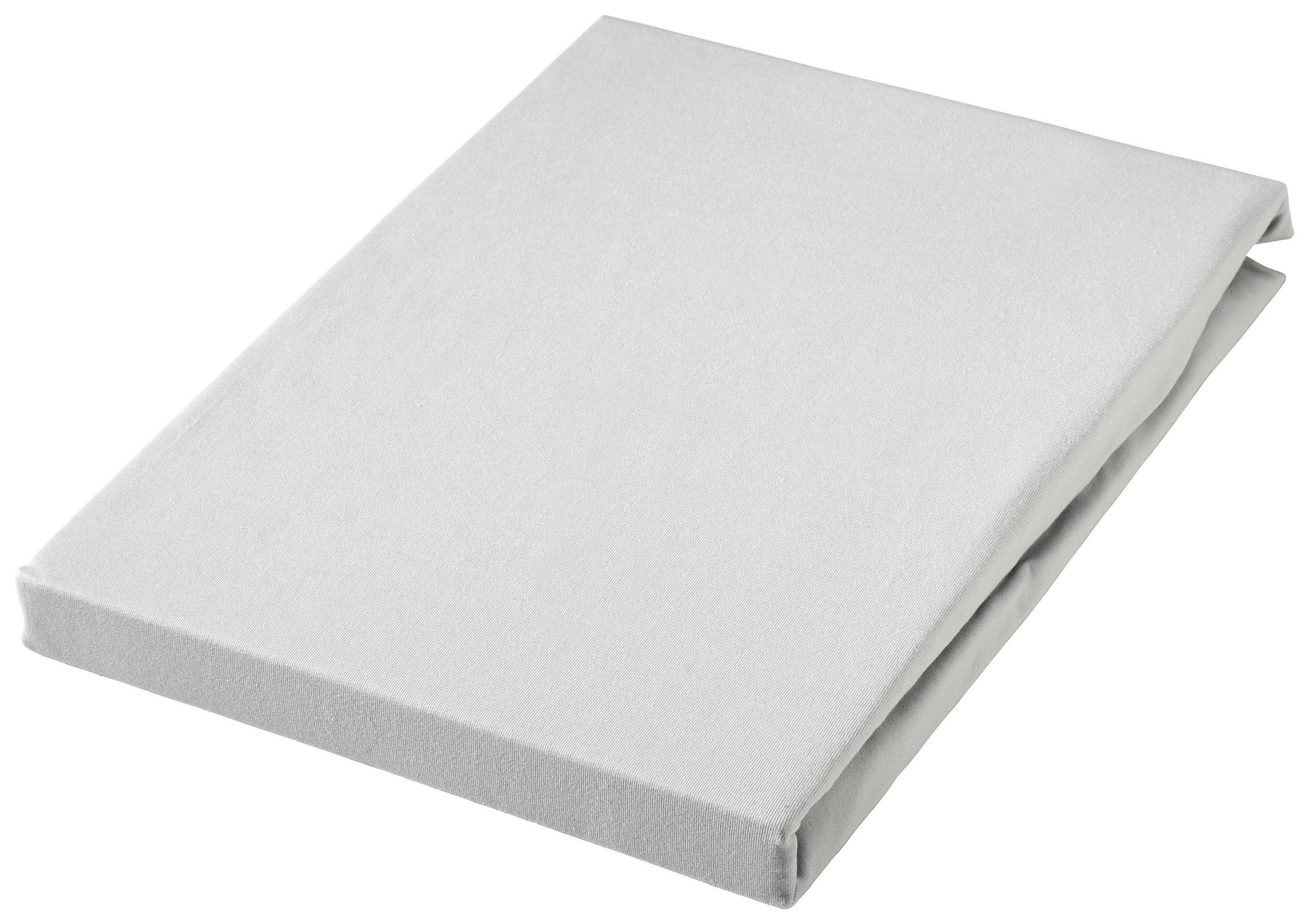 SPLIT TOPPER Jersey - Silberfarben, Basics, Textil (180-200/200-220cm) - Schlafgut