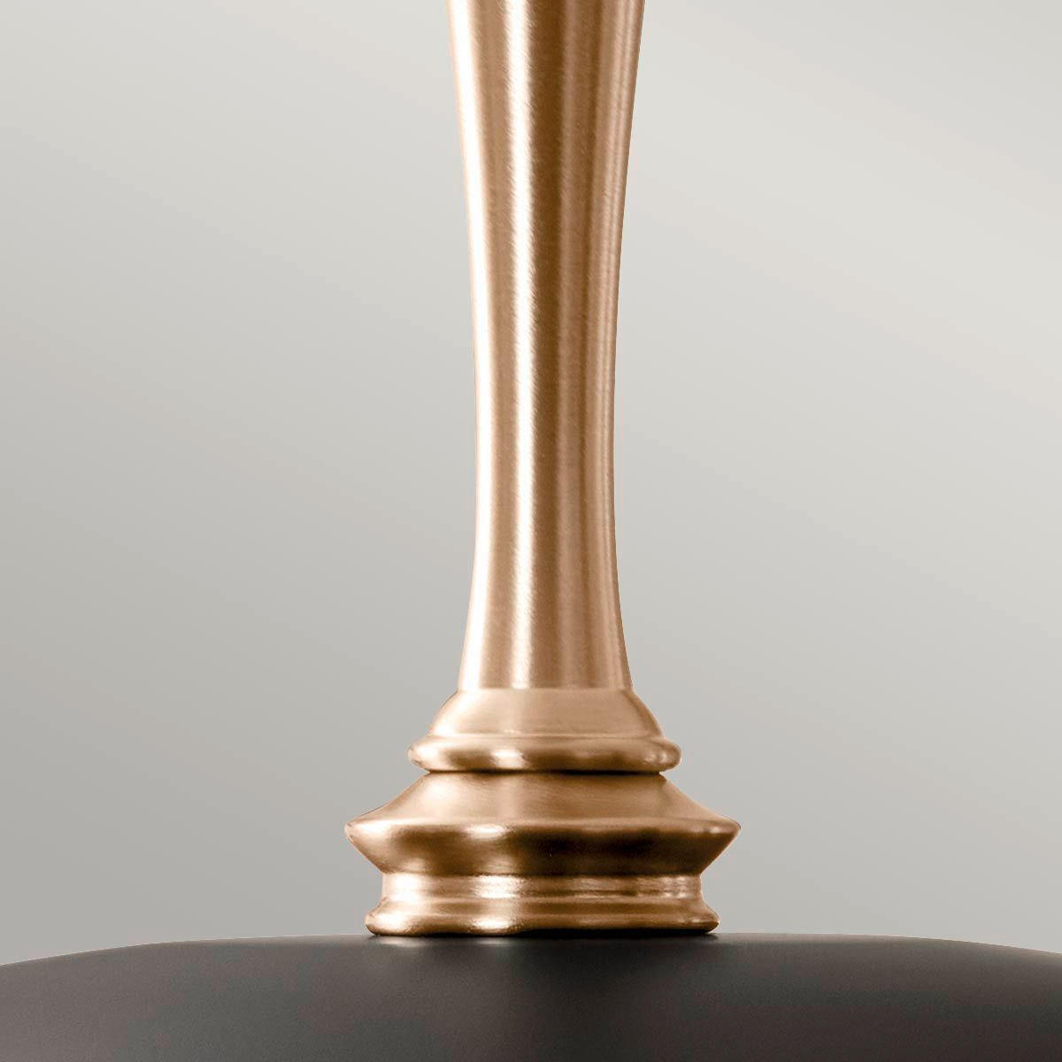 HÄNGELEUCHTE  - Champagner/Schwarz, KONVENTIONELL, Metall (225,9/33/50,8cm) - Elstead Lighting