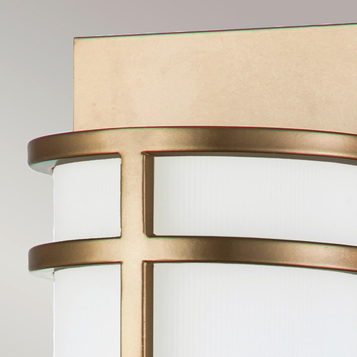 VÄGGLAMPA Fusion   - mässingsfärgad, Klassisk, metall/glas (43,2/12,7/10,2cm) - Elstead Lighting