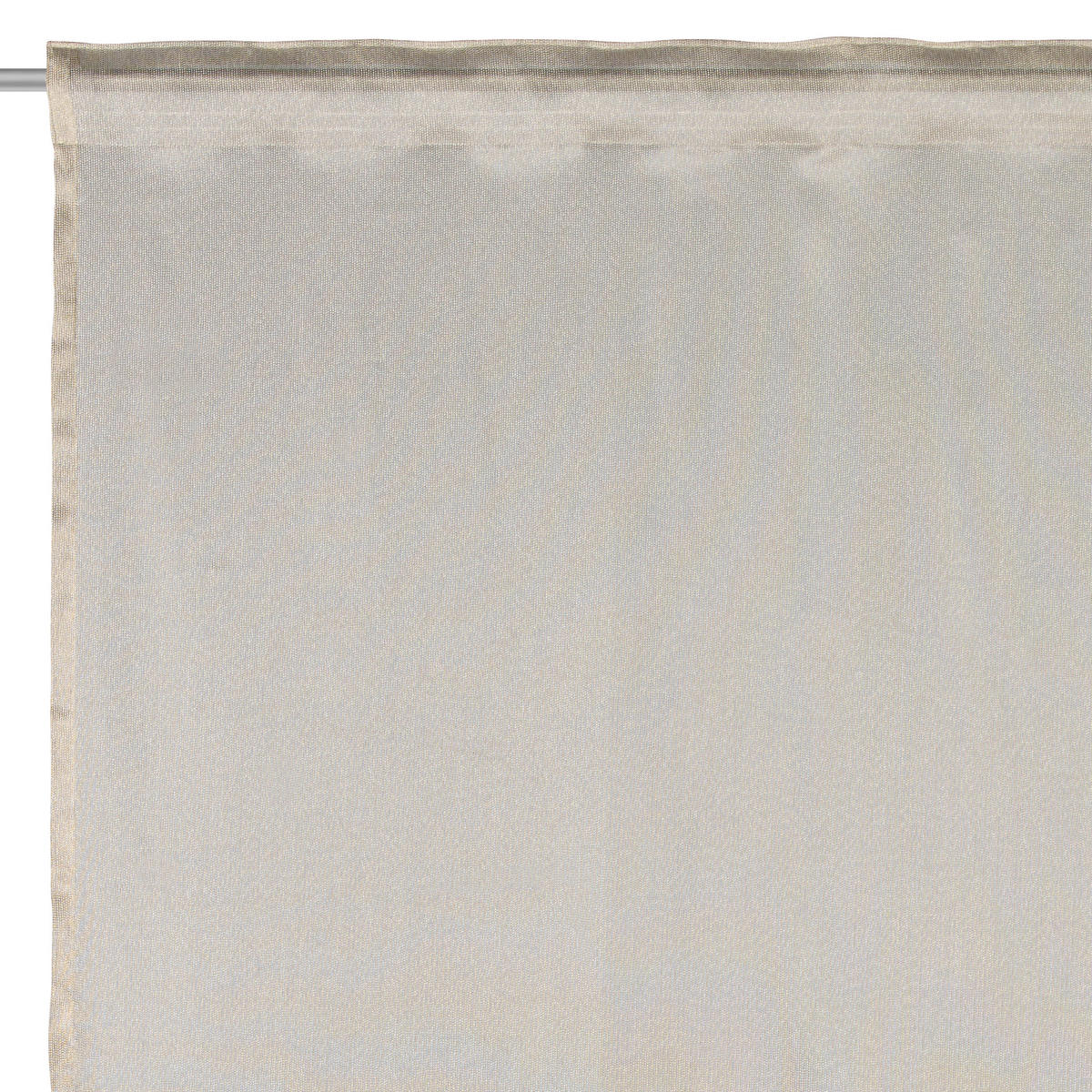 FERTIGVORHANG  transparent  140/245 cm   - Beige, Basics, Textil (140/245cm) - Esposa