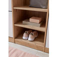 GARDEROBE  in 180/195/38 cm  - Weiß/Eiche Artisan, Basics, Holzwerkstoff (180/195/38cm) - Xora