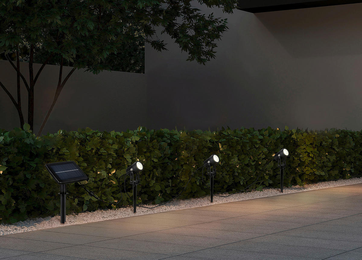 AUSSENLEUCHTE - Schwarz, Design, Metall (620cm)