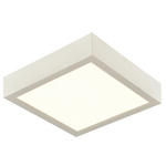 LED-DECKENLEUCHTE 22,5/22,5/3,6 cm   - Weiß, KONVENTIONELL, Kunststoff (22,5/22,5/3,6cm) - Boxxx