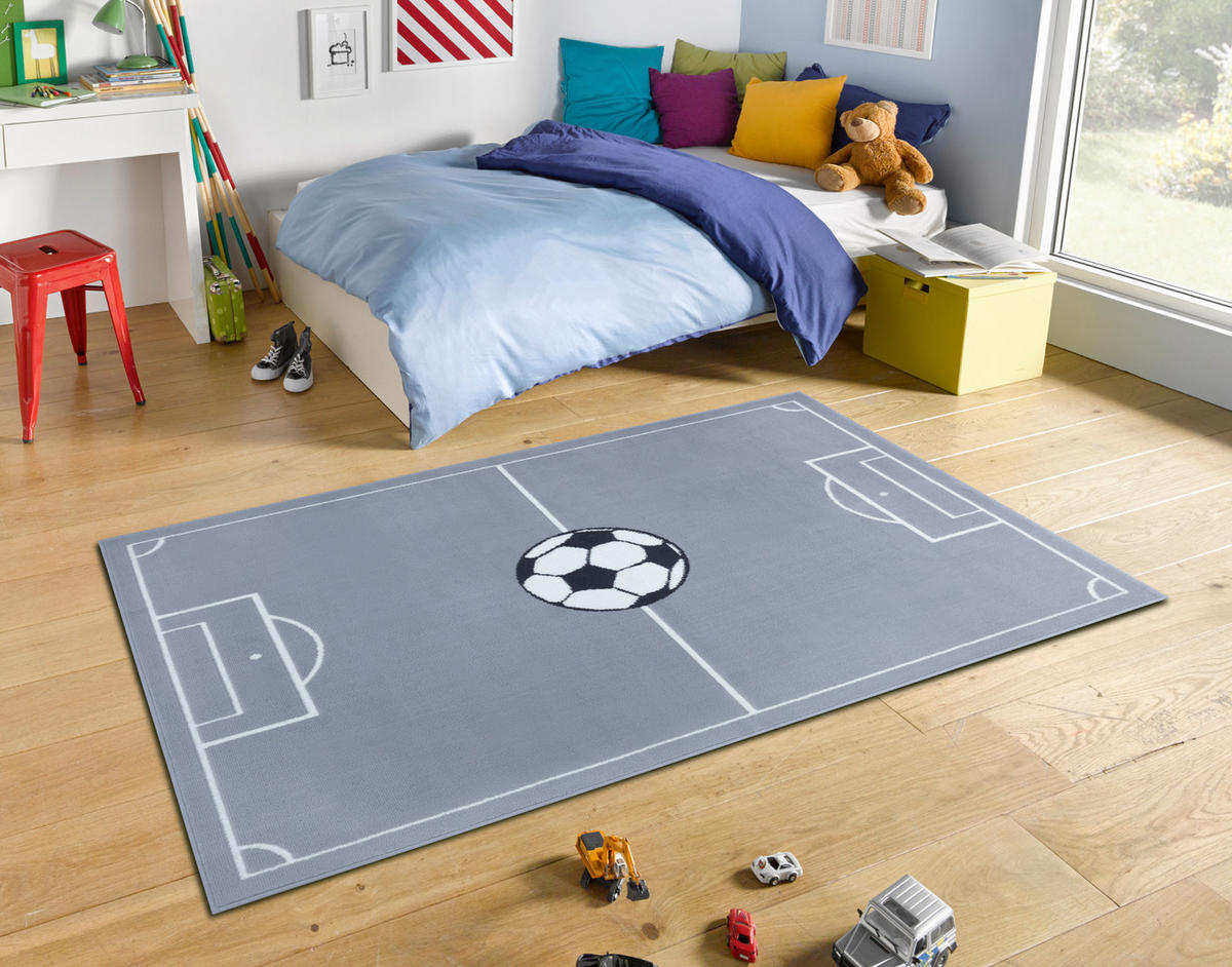 KINDERTEPPICH 120/170 cm Adventures  - Grau, Design, Kunststoff/Textil (120/170cm) - Ben'n'jen