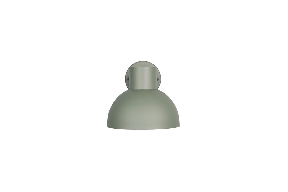 AUßENWANDLEUCHTE 24/18,5 cm   - Weiß/Grün, KONVENTIONELL, Kunststoff/Metall (24/18,5cm) - Trio Leuchten