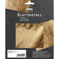 BLATTMETALL GOLD - Goldfarben, Basics (15.5/18.8cm)