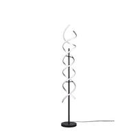 LED-GOLVLAMPA Sequence 23/150 cm    - aluminiumfärg/svart, Design, metall (23/150cm)