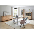 ESSTISCH rechteckig Eiche Artisan  - Eiche Artisan/Grau, Design, Holzwerkstoff/Metall (180/90/74cm) - Hom`in