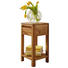 BLUMENSÄULE Holz Wildeiche vollmassiv - Eichefarben, Design, Holz (30/60/30cm) - Carryhome BLUMENSÄULE Holz Wildeiche vollmassiv - Eichefarben, Design, Holz (30/60/30cm) - Carryhome